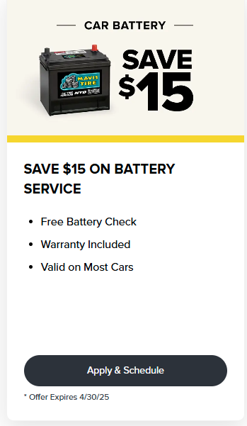 $20 Off Mavis Tires Coupons &amp; Discounts + 12.5% Cash Back