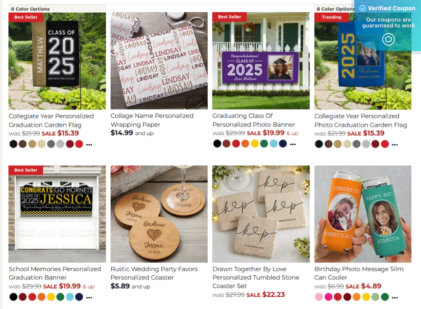 25 Off Personalization Mall Coupons & Promo Codes May