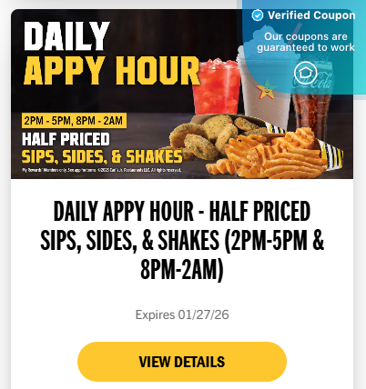 Carl's Jr Coupons, Specials & Deals - April 2025