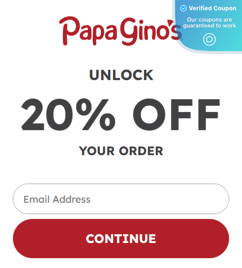20% Off Papa Gino's Coupons &amp; Promo Codes - April 2025