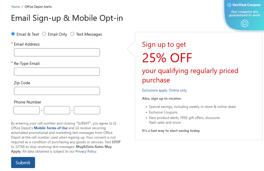 30 Off Office Depot Coupons & Promo Codes May 2025