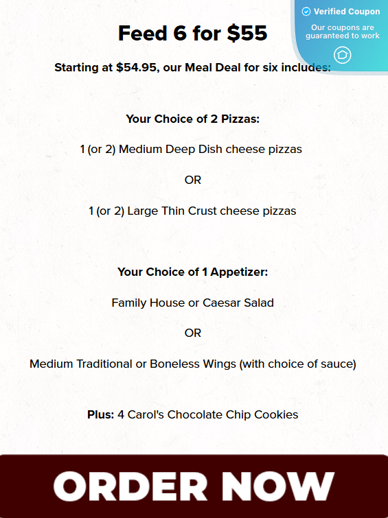 Lou Malnati's Coupons &amp; Promo Codes - May 2025