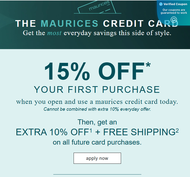 30 Off Maurices Coupons & Promo Codes May 2025