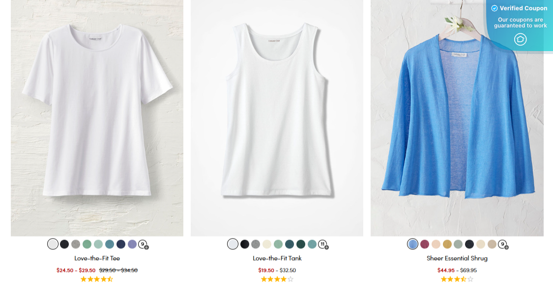 70% Off Coldwater Creek Coupons &amp; Promo Codes - May 2025