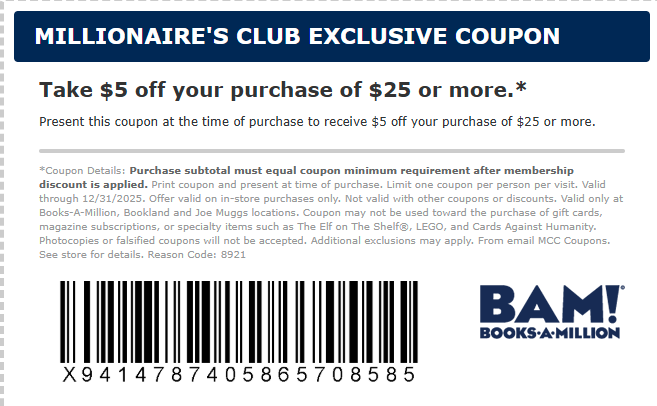 Save up to 15% with Books-A-Million Promo Codes in Jun