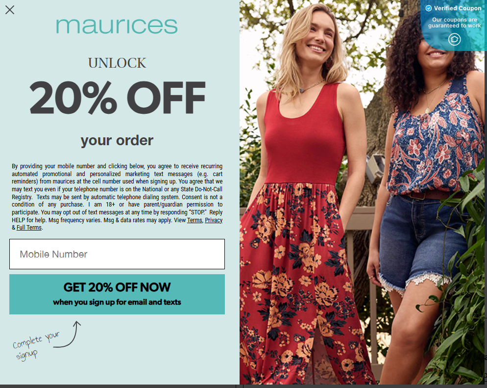 50 Off Maurices Coupons & Promo Codes May 2025