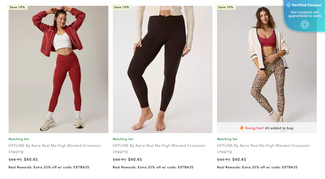 70% Off Aerie Coupons &amp; Promo Codes - May 2025