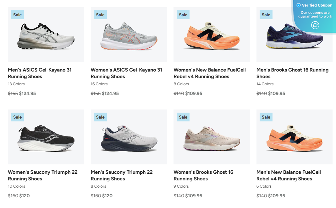 $15 Off Fleet Feet Coupons &amp; Discount Codes - May 2025