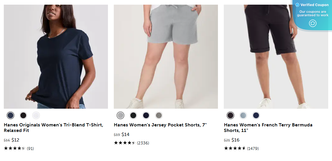 15% Off Hanes Coupons &amp; Promo Codes - May 2025