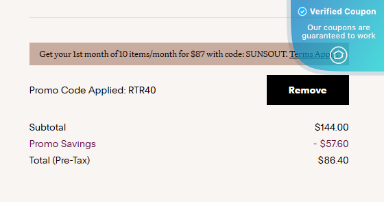 40% Off Rent The Runway Coupons & Promo Codes - May 2025