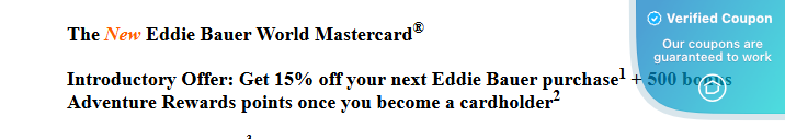 Save up to 15% with Eddie Bauer Promo Codes in June 25