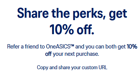 asics 15 off code