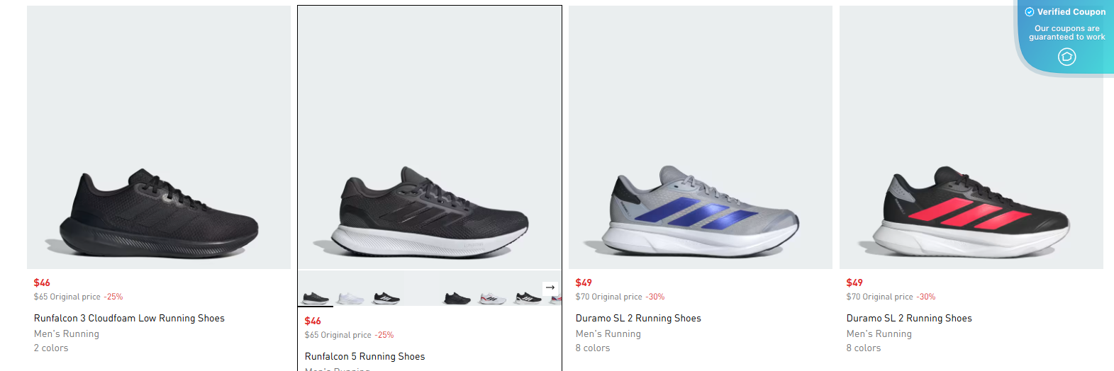 adidas factory coupons