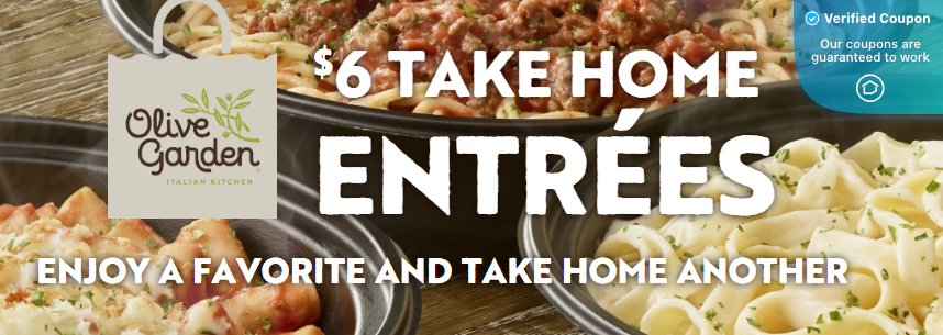 OLIVE GARDEN COUPON CODE 2025 CATERING visual data 7