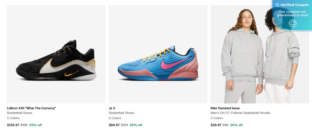 nike friends and family discount code