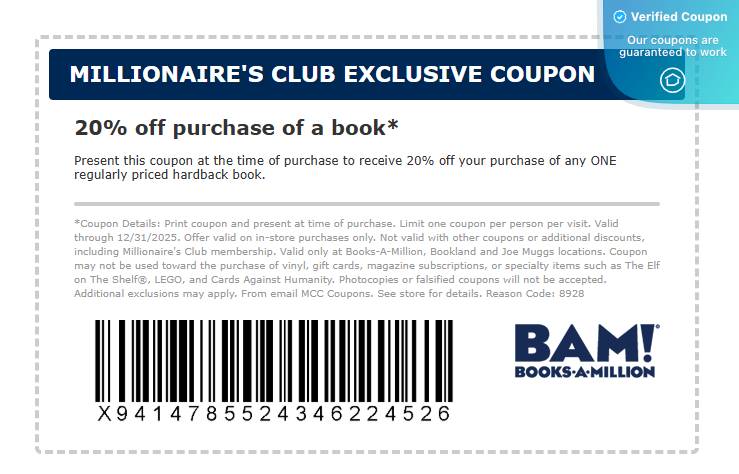 Save up to 15% with Books-A-Million Promo Codes in Jun