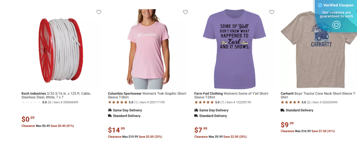 121 Tractor Supply Coupons &amp; Promo Codes for June 2025