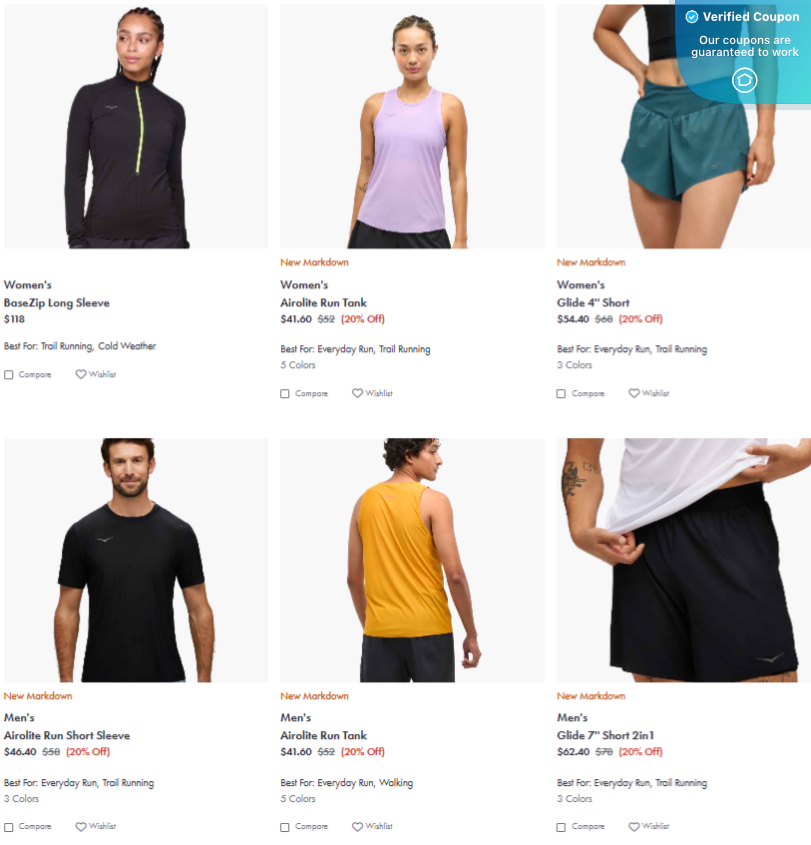 20% Off Hoka Coupons & Promo Codes - June 2025