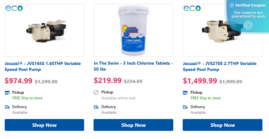 $5 Off Leslie's Pool Coupons &amp; Promo Codes - June 2025