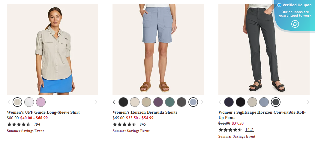 Save up to 15% with Eddie Bauer Promo Codes in June 25