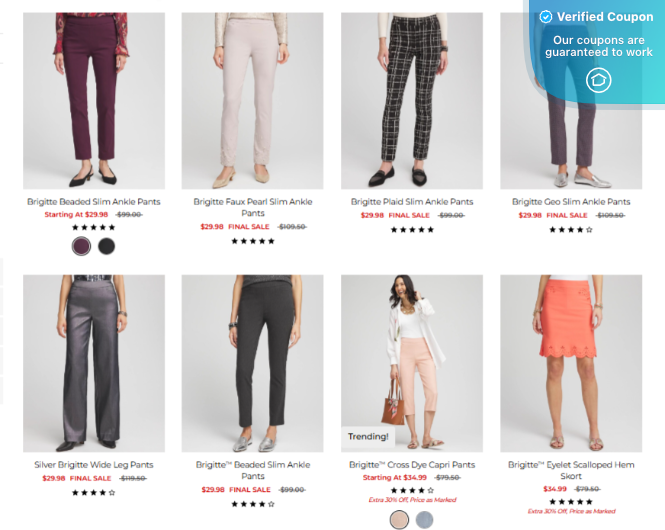 Chico's Coupons - Up to $50 Off (No Codes Needed)