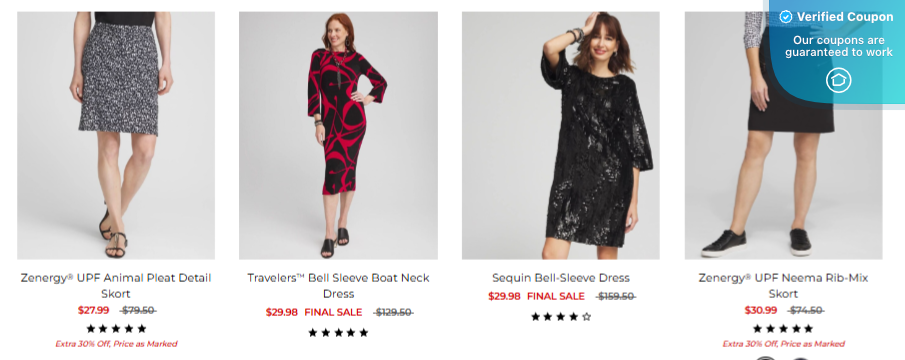 Chico's Coupons - Up to $50 Off (No Codes Needed)