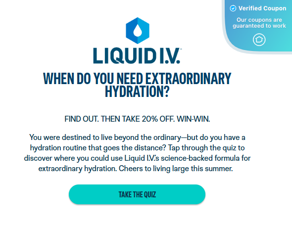 30% Off + Liquid IV Coupons & Discount Codes – June 25