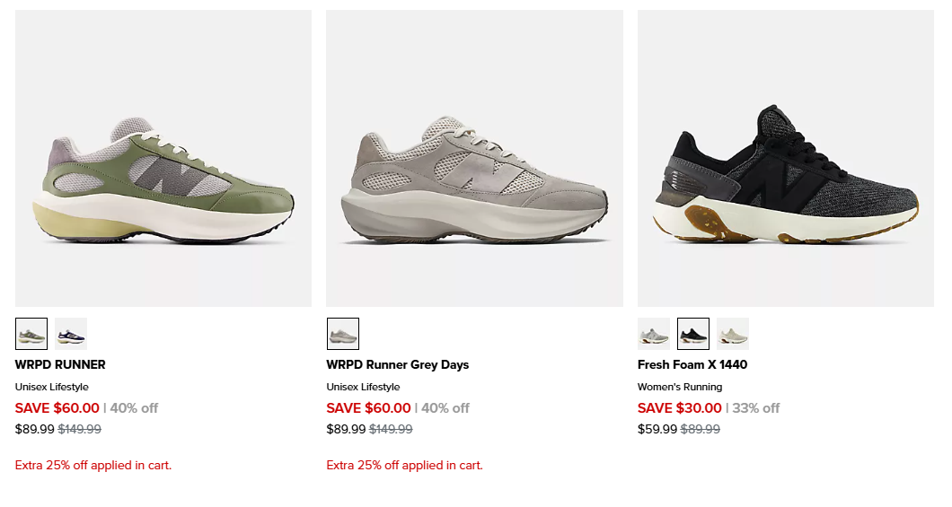 joe's new balance promo code