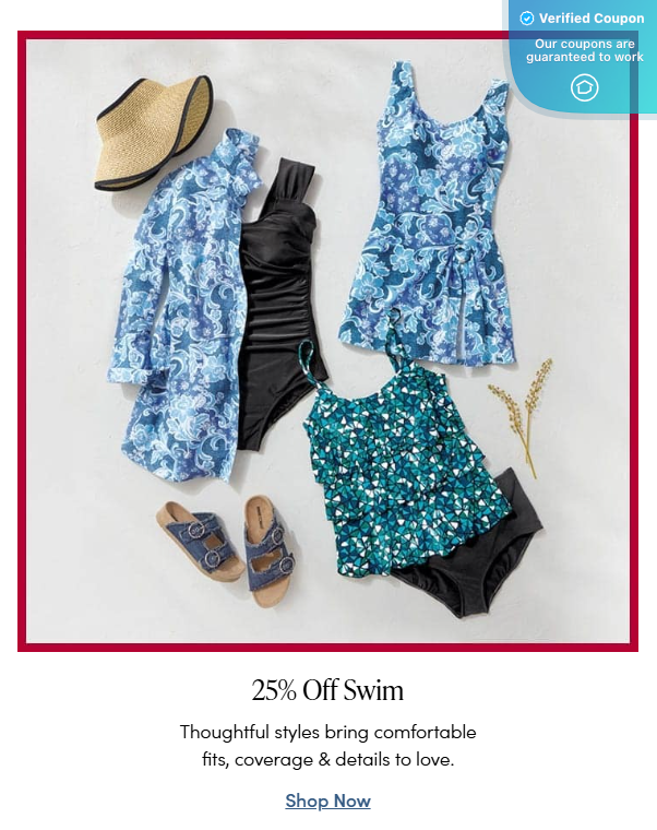 20% Off + Coldwater Creek Coupons & Promo Codes – June