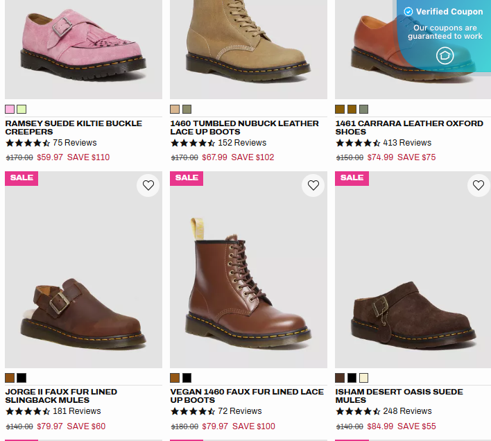 Dr. Martens Coupons Up to 10 Off No Codes Needed