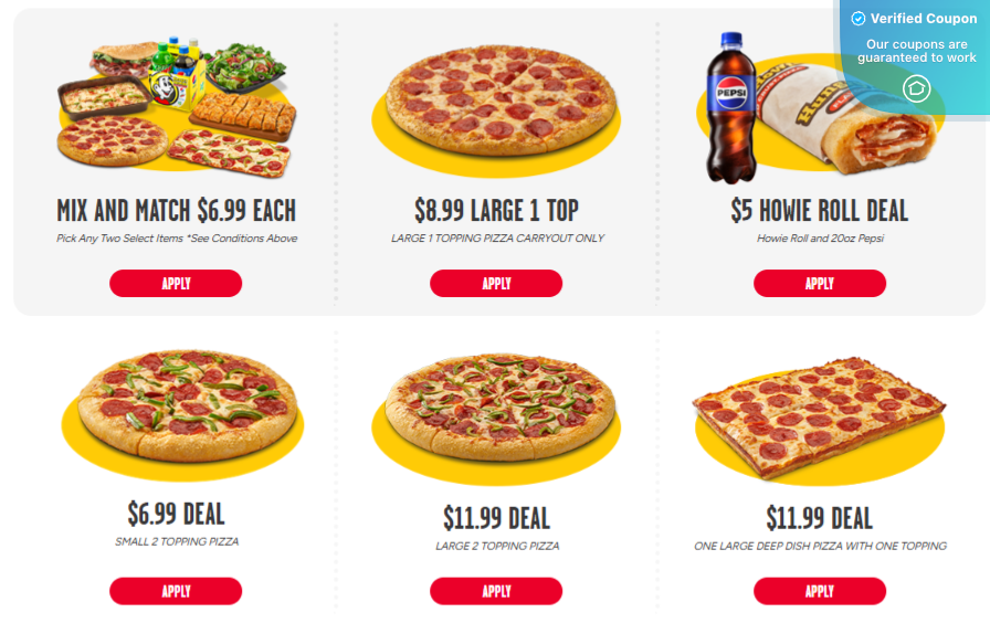 29 Hungry Howie's Deals – Instantly Save Today (Jul 25)