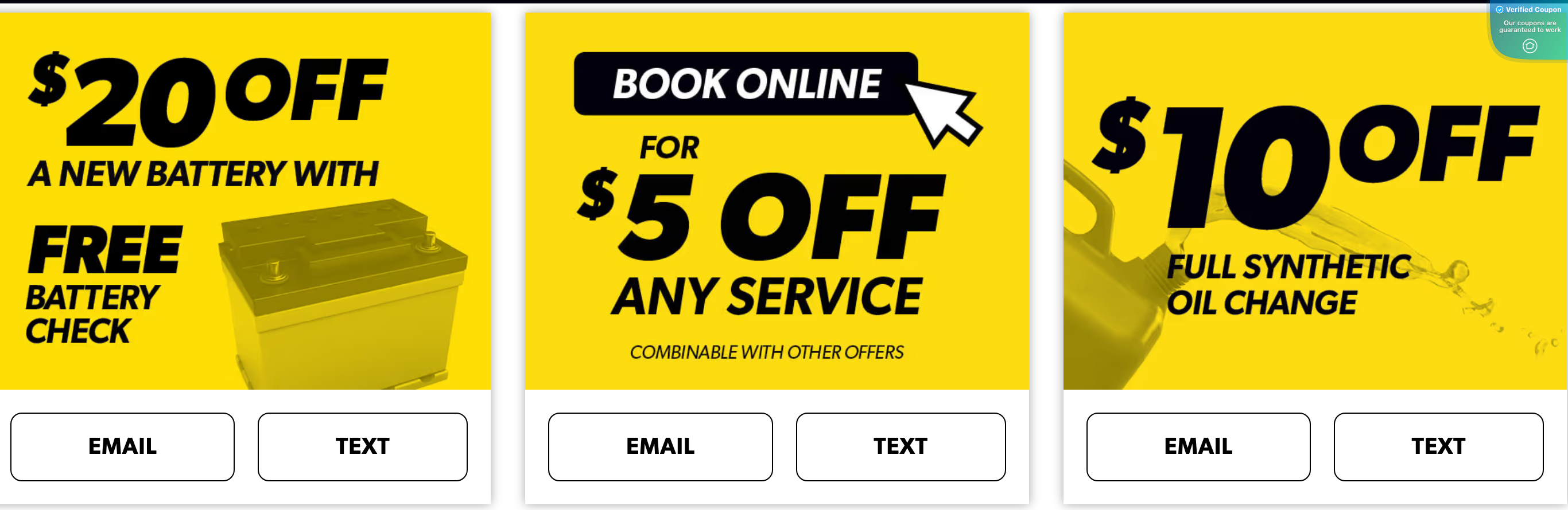 Meineke Coupons Up to 10 Off (No Codes Needed)