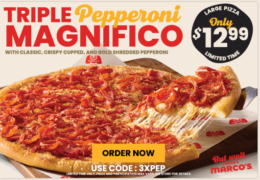 Marco's Pizza Coupons & Promo Codes for June 2025
