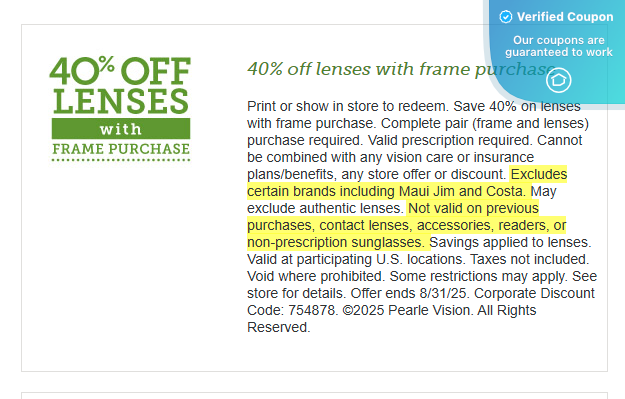 7 Pearle Vision Offers &amp; Deals: Verified Savings in Jul