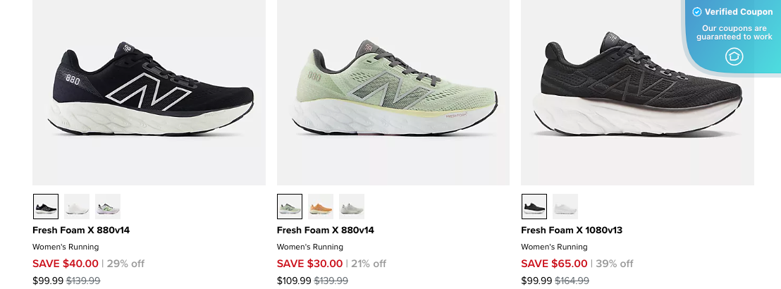 joe's new balance outlet promo code