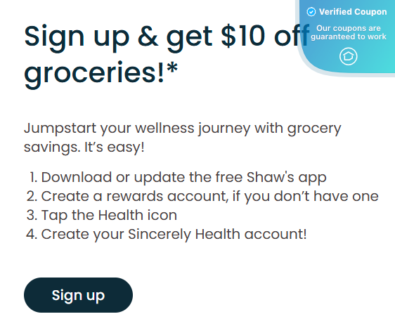 37 Shaw's Verified Coupons + Promo Codes for July 2025