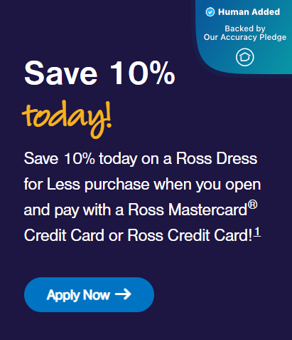 Ross Coupons - Up to 10% Off (No Codes Needed in July)