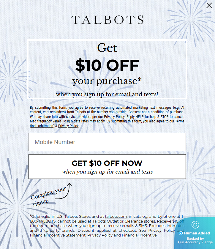 Talbots Verified Promo Codes Slash up to 20 Off
