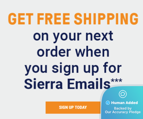 49 Sierra Verified Coupons + Promo Codes for July 2025
