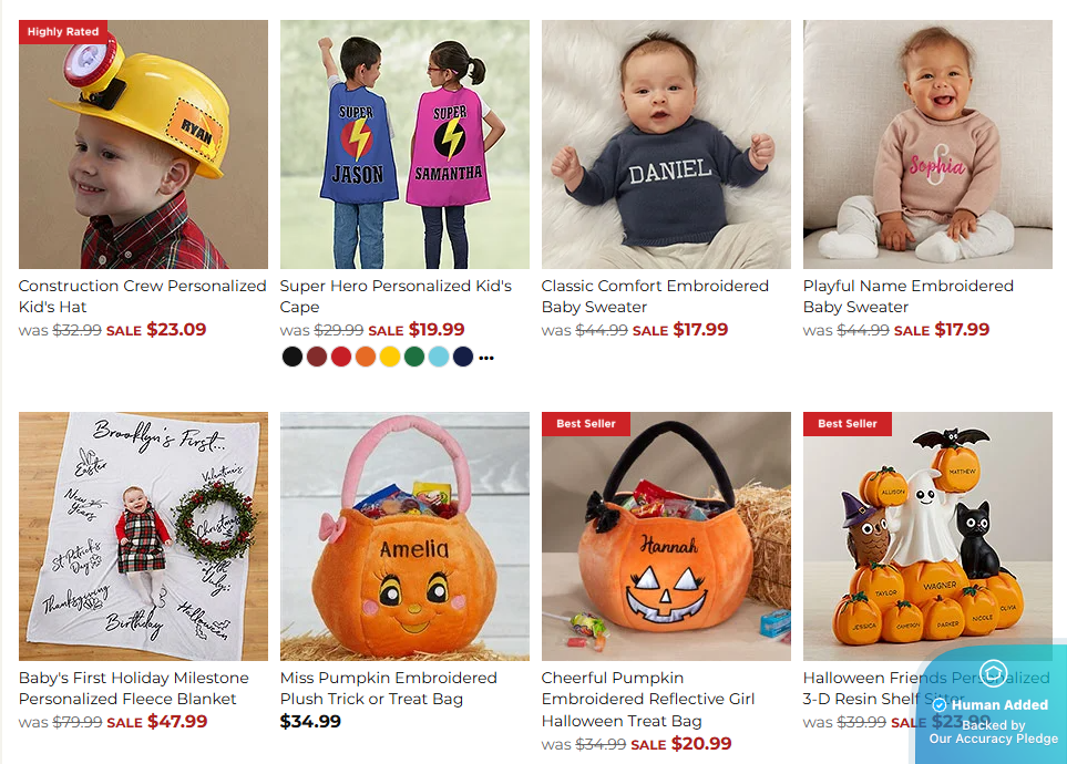 25 Off + Personalization Mall Coupons & Promo Codes