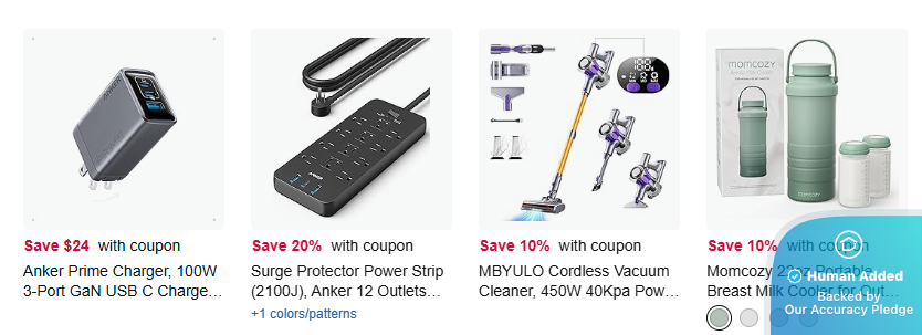 Amazon Coupons & Deals – Save up to 65% Off in Aug 2025