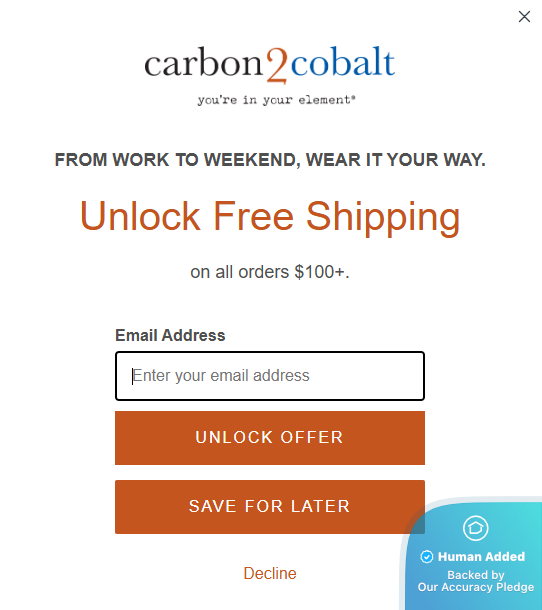 20 Off + Carbon2Cobalt Coupons & Promo Codes Sep 25