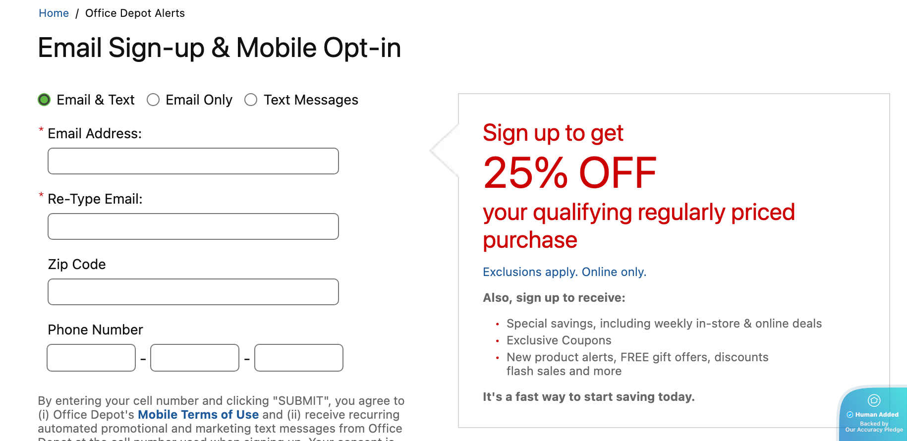 20 Off + Office Depot Coupons & Promo Codes Aug 2025