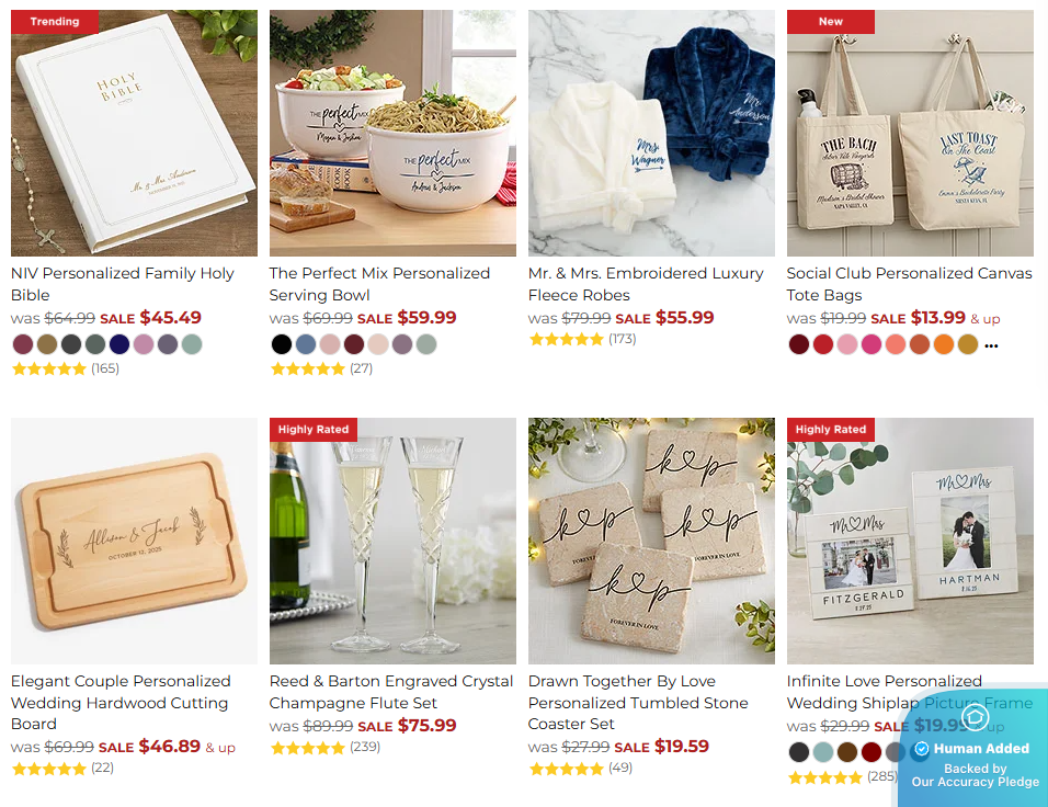 20 Off + Personalization Mall Coupons & Promo Codes