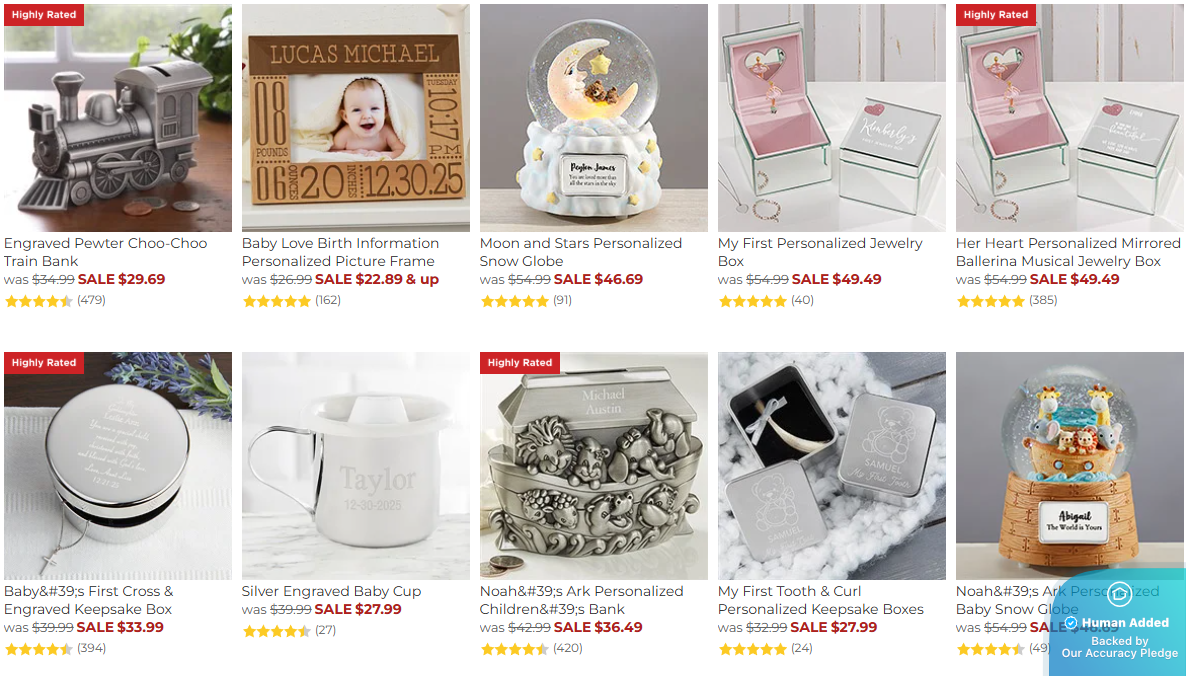 20 Off + Personalization Mall Coupons & Promo Codes