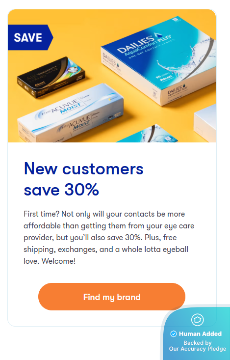 1-800 Contacts - Coupons & Promo Code for January 2026