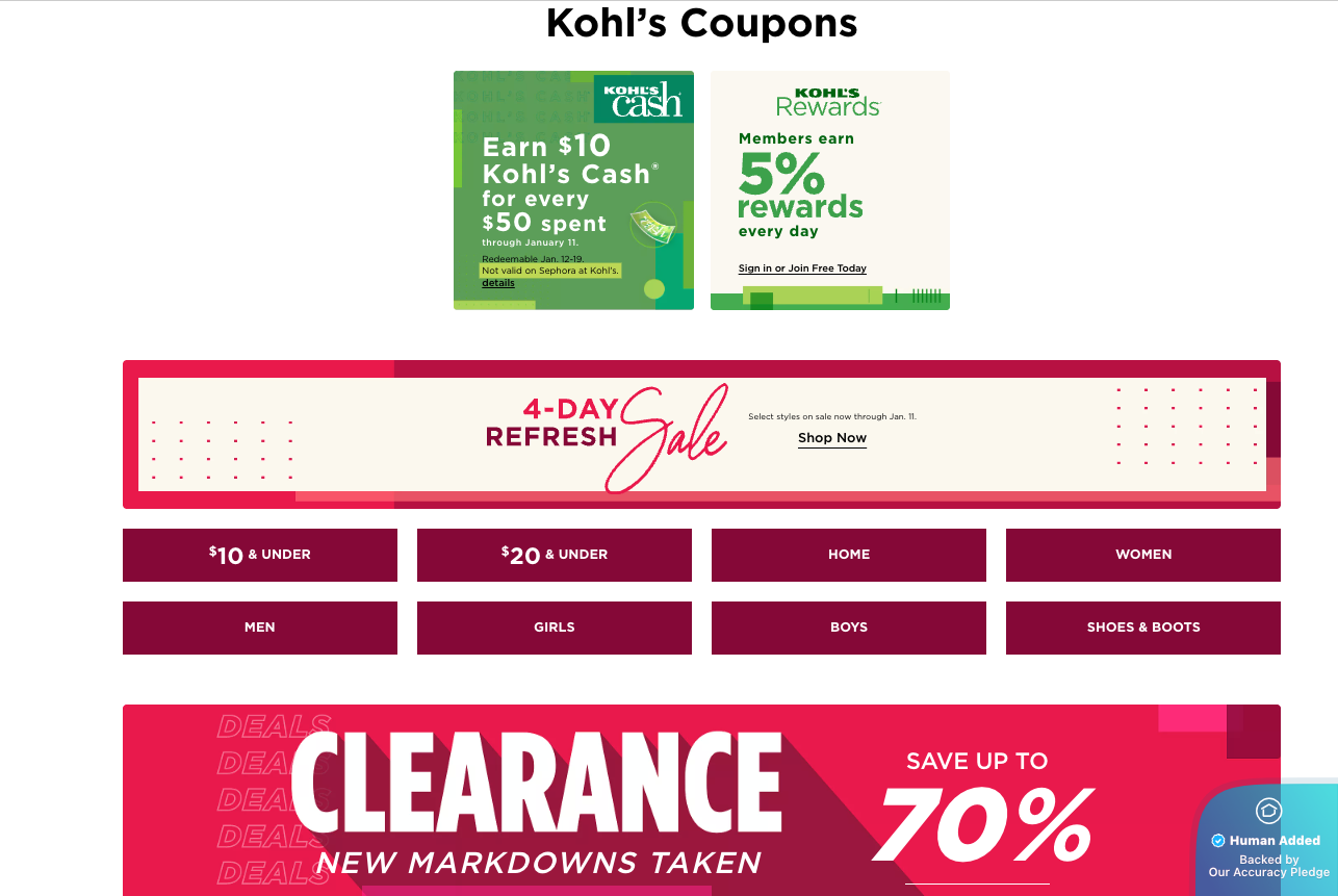 Are there any Kohls coupons bigger than 20% available now?, image size:1286x861