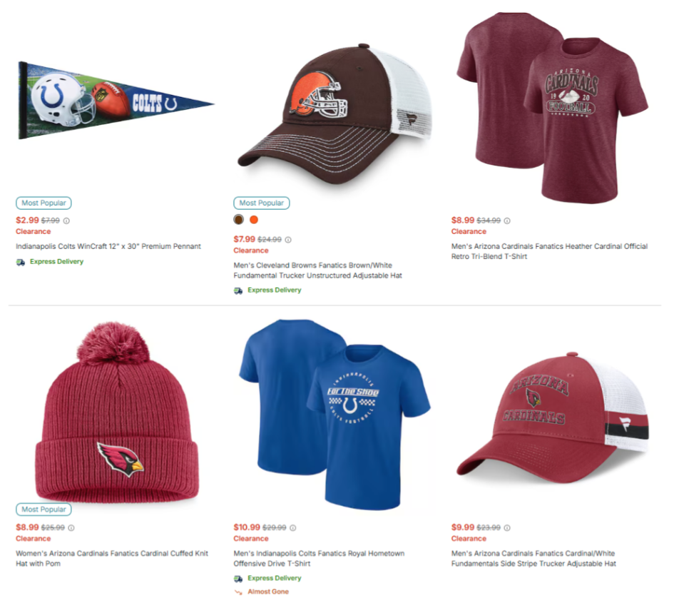 NFL Shop Coupons & Promo Codes - 25% Off (Hand Tested)