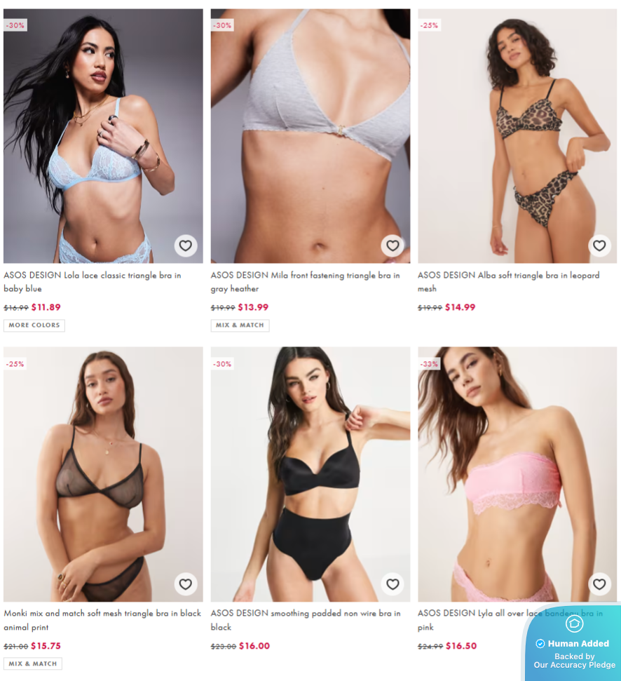 Screenshot for ASOS offer \#12717957