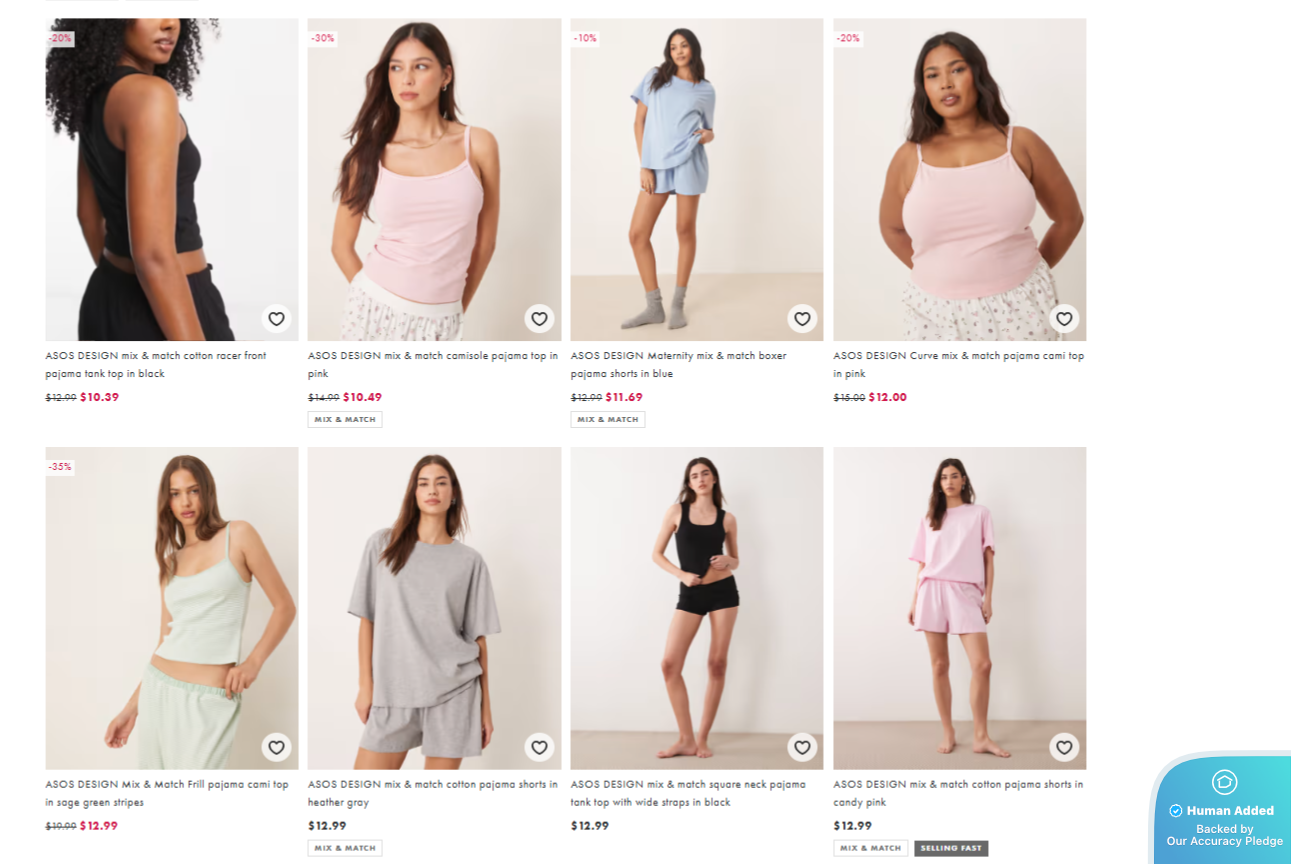 Screenshot for ASOS offer \#12717958